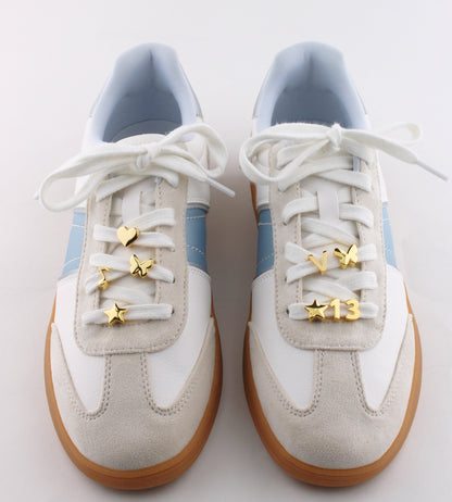Gold Emoji Sneaker Charms