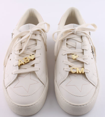 Gold Initial & Heart Bundle Set